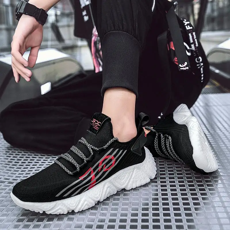High Quality Men's Running Shoes Summer New Breathable Lightweight Cross-border Sports Shoes Tide Shoes Comfortable Men Sneakers
High Quality Men's Running Shoes Summer New Breathable Lightweight Cross-border Sports Shoes Tide Shoes Comfortable Men Sneakers