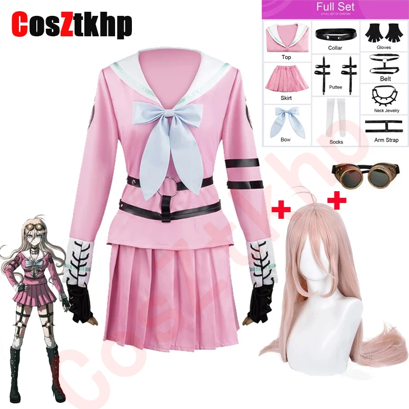 Costume Miu Iruma Cosplay Wigs Danganronpa V3:Killing Harmony Women Sailor Suit Halloween Carnival Uniform Sets Free Accessories
Costume Miu Iruma Cosplay Wigs Danganronpa V3:Killing Harmony Women Sailor Suit Halloween Carnival Uniform Sets Free Accessories