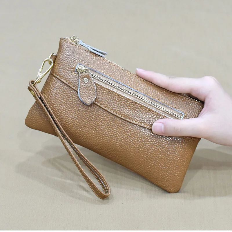 Simple Real Leather Clutch Bags For Women Casual Ladies Daily Clutches Fashion Mini Handbag Bag Purse For Smart Phone 2021 New
Simple Real Leather Clutch Bags For Women Casual Ladies Daily Clutches Fashion Mini Handbag Bag Purse For Smart Phone 2021 New