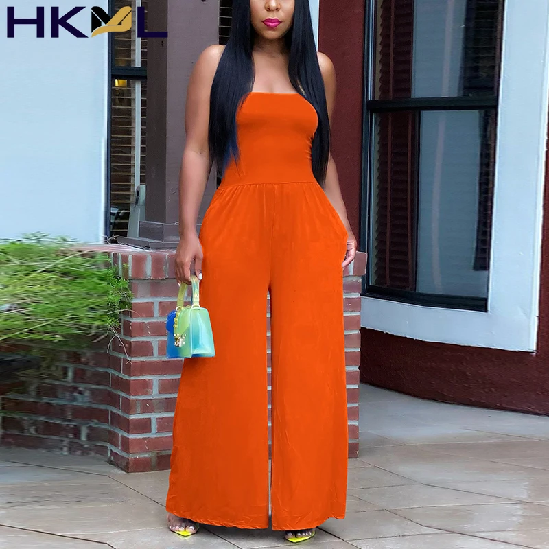 2021 Summer Jumpsuit Women Solid Tube Off Shoulder Top Tight Waist Backless With Pockets Casual Jumpsuit
2021 Summer Jumpsuit Women Solid Tube Off Shoulder Top Tight Waist Backless With Pockets Casual Jumpsuit