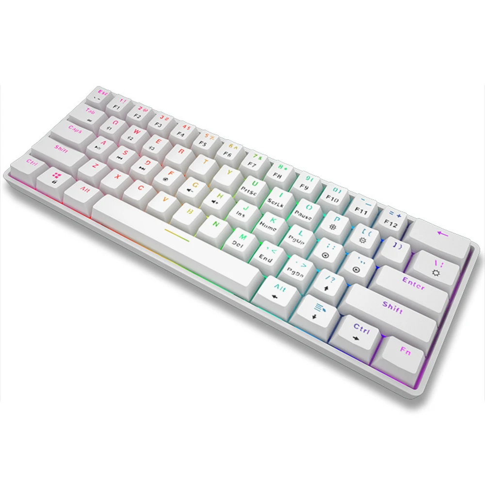 K28 Wireless Bluetooth Keyboard 61-Key Dual-Mode RGB Backlit Waterproof Mechanical Gaming Keyboard
K28 Wireless Bluetooth Keyboard 61-Key Dual-Mode RGB Backlit Waterproof Mechanical Gaming Keyboard