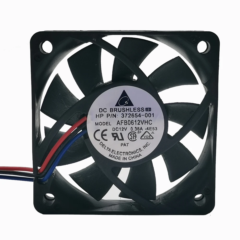 

Brand new original delta 6015 12V 0.36A 6cm/cm 4-wire CPU chassis fan AFB0612VHC