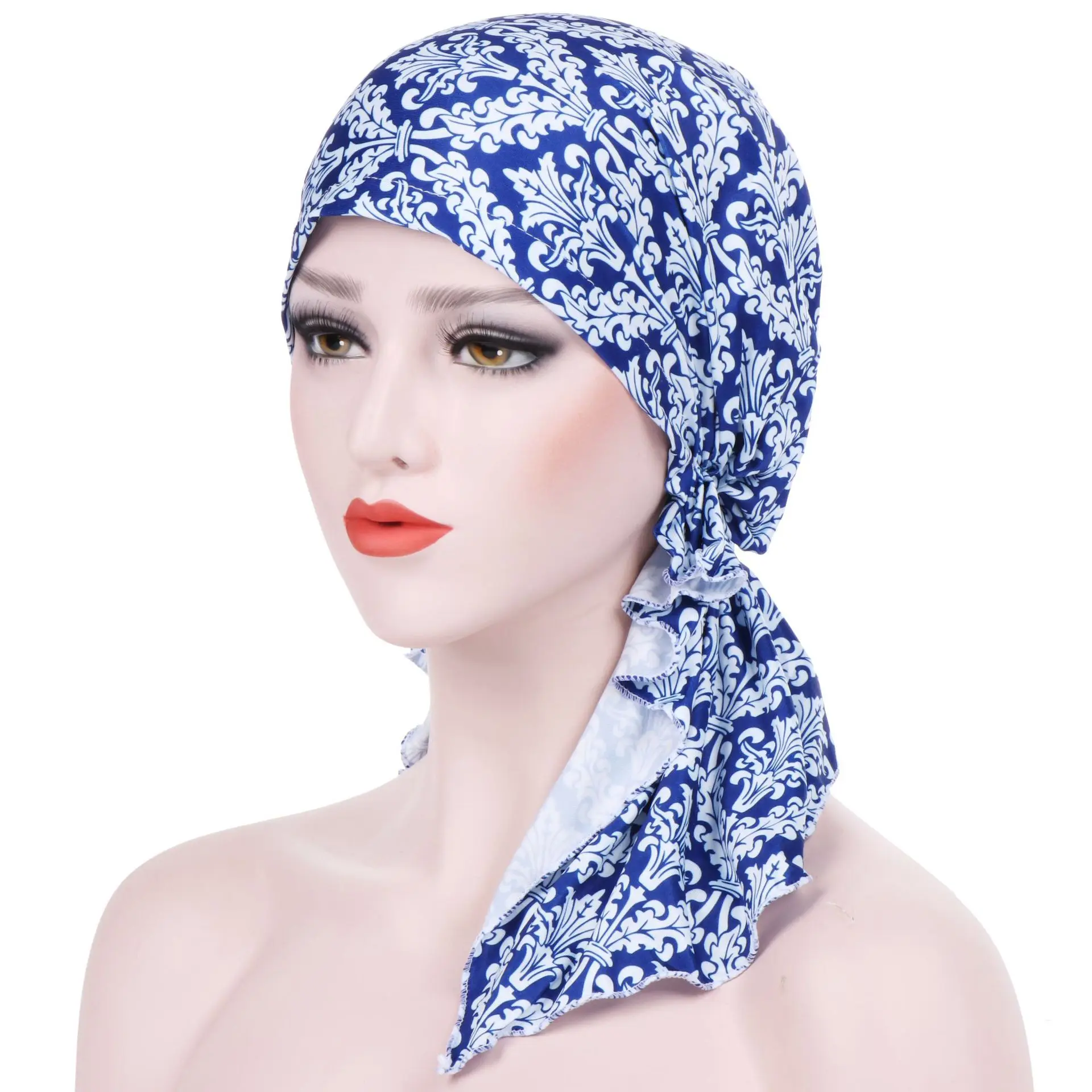 New Elastic Cloth Printed Headscarf Big Tail Hat Calico Curved Religious Indian New Free shipping hijab neck cover cotton hijab
New Elastic Cloth Printed Headscarf Big Tail Hat Calico Curved Religious Indian New Free shipping hijab neck cover cotton hijab