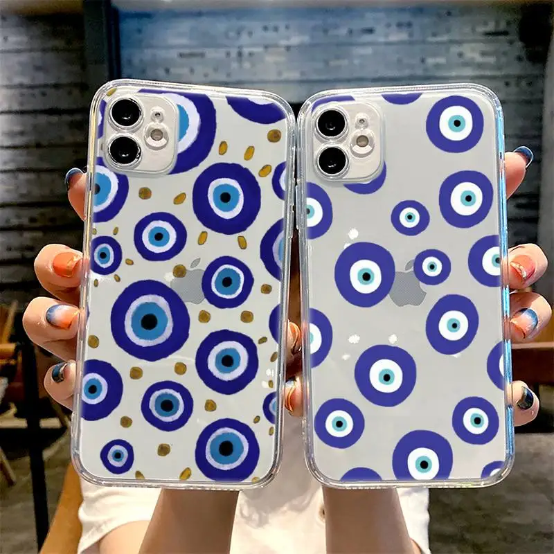 Lucky Eye Blue Evil Eye Print Hard Phone Case for iphone 11 12 13 pro mini xs max 6 6s 7 8 plus x xr transparent coque shell
Lucky Eye Blue Evil Eye Print Hard Phone Case for iphone 11 12 13 pro mini xs max 6 6s 7 8 plus x xr transparent coque shell