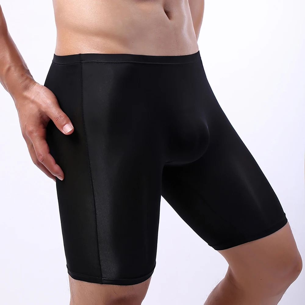 Ice Silk Men Sexy Boxer Briefs Long Leg Mens Boxers Shorts Comfortable Male Underpants Men Seamless Underwear Boxer Breathable
Ice Silk Men Sexy Boxer Briefs Long Leg Mens Boxers Shorts Comfortable Male Underpants Men Seamless Underwear Boxer Breathable