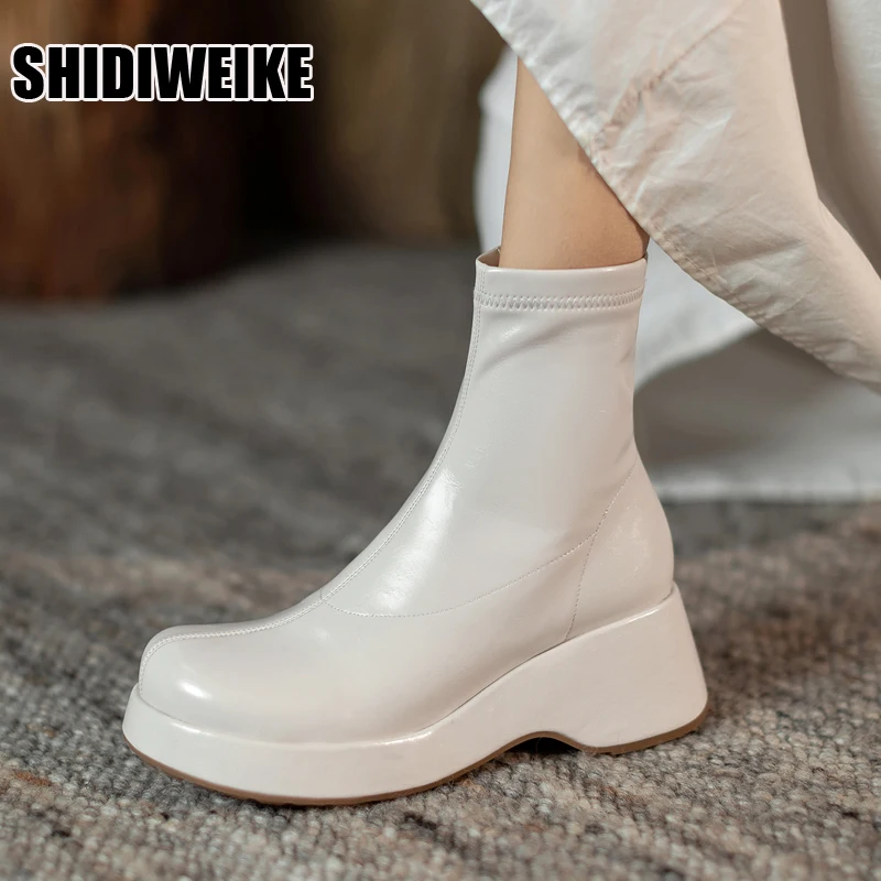winter Boots Women Shoes Woman Boots Fashion Round toe Ankle Boots 2021 Winter Elastic Black Boots Comfortable Botas vc1907
winter Boots Women Shoes Woman Boots Fashion Round toe Ankle Boots 2021 Winter Elastic Black Boots Comfortable Botas vc1907
