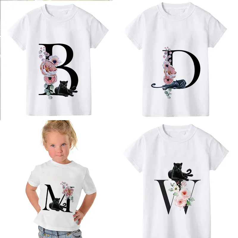 Kids Girl T Shirt Baby Leopard cool letters Pop Tops Toddler Tees Cartoon T-shirts Short Sleeve Casual Clothes Children Clothing
Kids Girl T Shirt Baby Leopard cool letters Pop Tops Toddler Tees Cartoon T-shirts Short Sleeve Casual Clothes Children Clothing