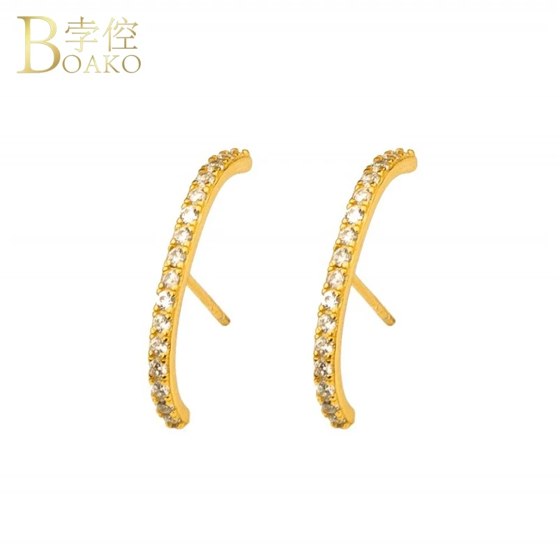 925 Sterling Silver Earrings For Women Small Hoop Earrings Gothic Girl Cartilage Ear Bone Earring Punk Spike Zircon aretes Z5
925 Sterling Silver Earrings For Women Small Hoop Earrings Gothic Girl Cartilage Ear Bone Earring Punk Spike Zircon aretes Z5