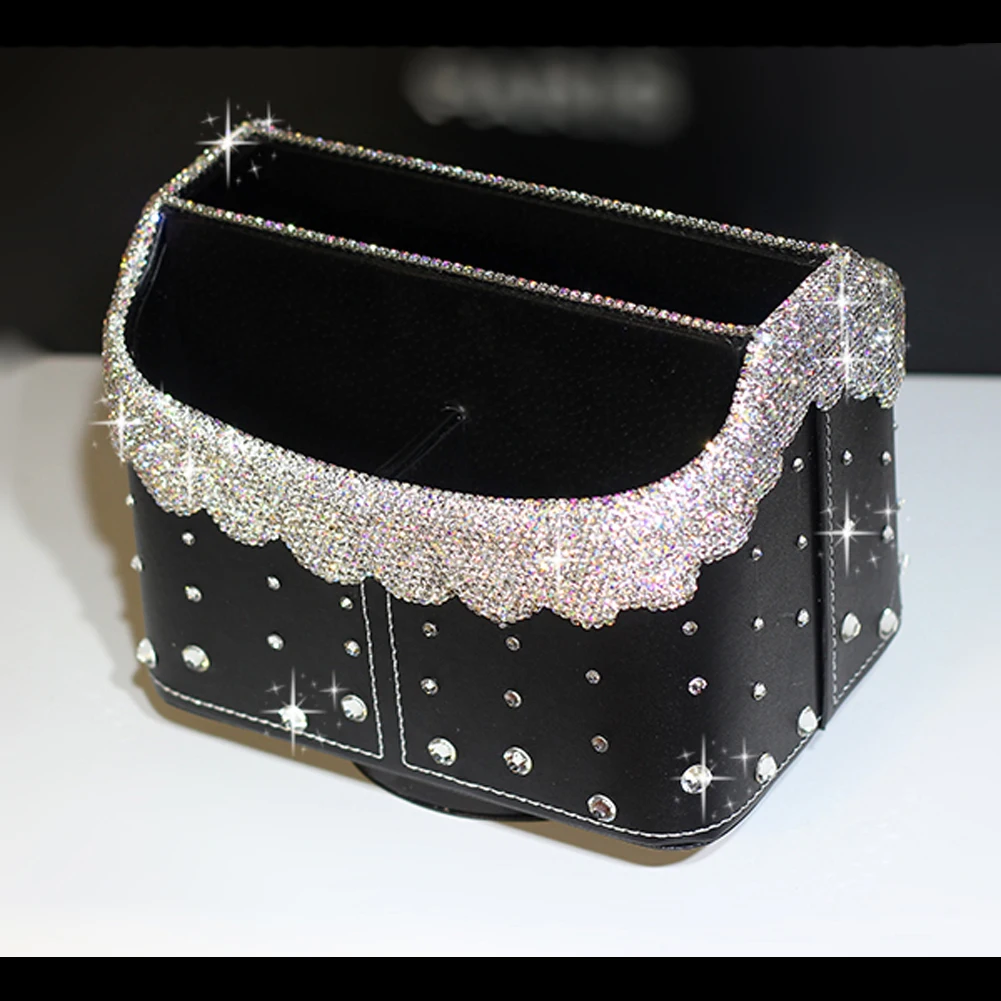 Silver Rhinestone Crystal Luxury Rotatable Ornaments Holder for Car Interior Accessories & Stowing Tidying DIY Home Make Up
Silver Rhinestone Crystal Luxury Rotatable Ornaments Holder for Car Interior Accessories & Stowing Tidying DIY Home Make Up