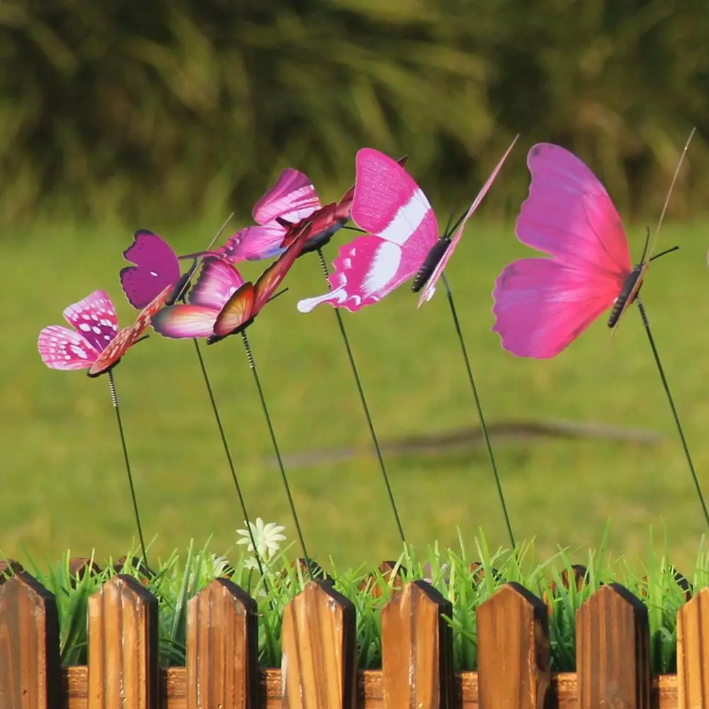12 Sets Of Gardening Simulation Plunger Butterfly Bonsai Animal Green Plants Decoration Lawn P2I8
12 Sets Of Gardening Simulation Plunger Butterfly Bonsai Animal Green Plants Decoration Lawn P2I8