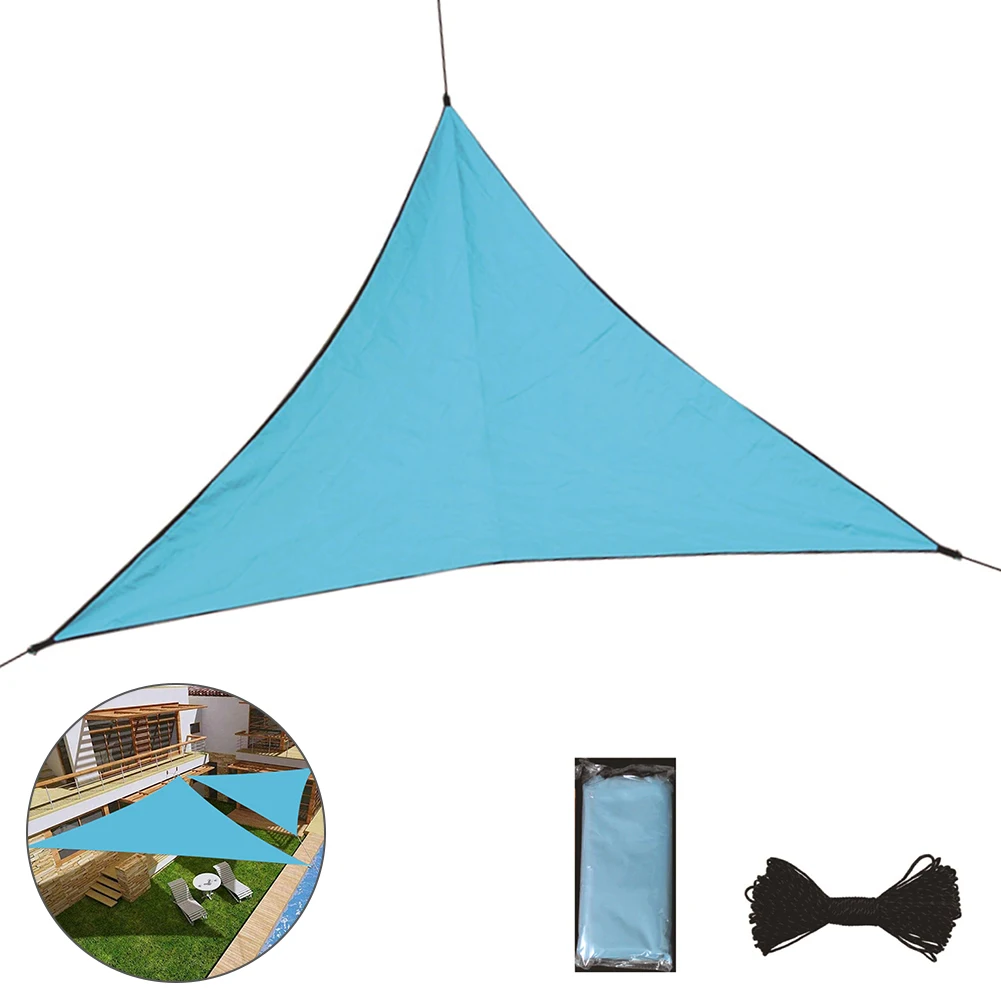 Waterproof Sun Shelter Triangle Sunshade Protection Outdoor Canopy Garden Patio Pool Shade Sail Awning Camping Shade Cloth Large
Waterproof Sun Shelter Triangle Sunshade Protection Outdoor Canopy Garden Patio Pool Shade Sail Awning Camping Shade Cloth Large