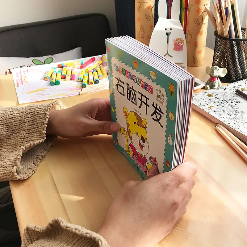 Books Children's Visual Thinking Puzzle Book New Education Kids Enlightenment Early Education Design Baby Comic Livros Livres
Books Children's Visual Thinking Puzzle Book New Education Kids Enlightenment Early Education Design Baby Comic Livros Livres