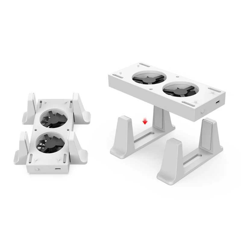Vertical Stand with Cooling Fan Compatible with x-Box Series S, Charging Station with USB Type-C Power Input H9EB
Vertical Stand with Cooling Fan Compatible with x-Box Series S, Charging Station with USB Type-C Power Input H9EB