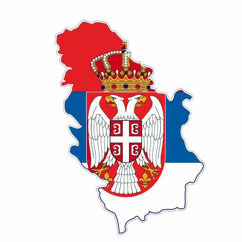 Classic Funny Car Sticker Serbia Map Flag Accessories Vinyl Decal Cover Scratches for Lacetti Skoda Superb Volvo S60,16cm*11cm
Classic Funny Car Sticker Serbia Map Flag Accessories Vinyl Decal Cover Scratches for Lacetti Skoda Superb Volvo S60,16cm*11cm