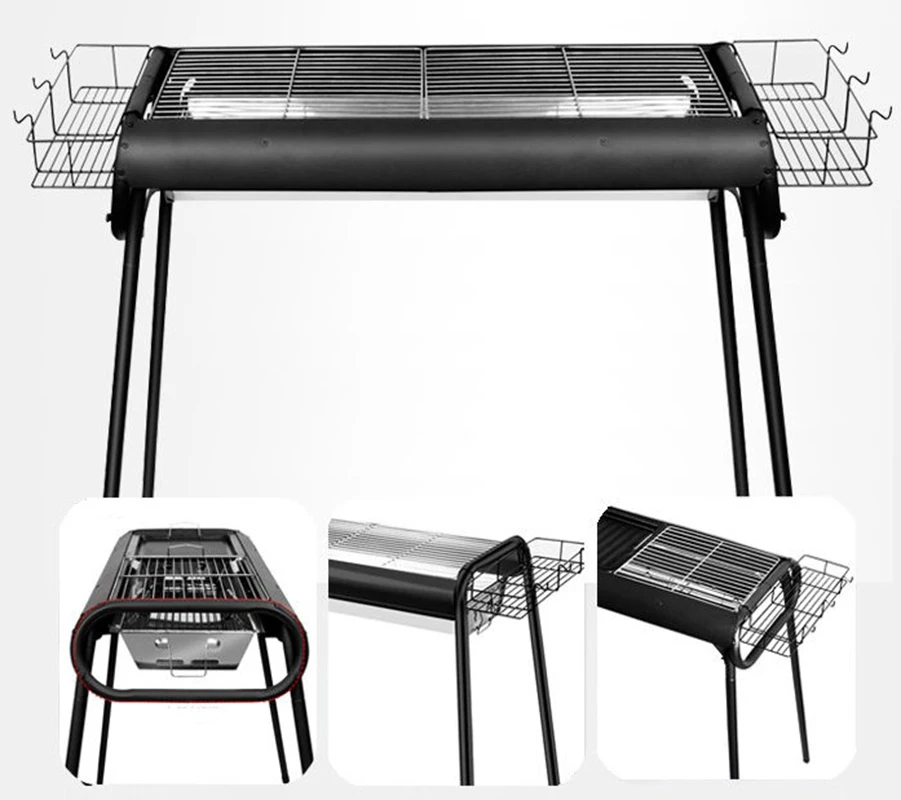 Outdoor Foldable BBQ Grills 1PC Stainless Steel Barbecue Stove Garden Patio Picnic Party Grill
Outdoor Foldable BBQ Grills 1PC Stainless Steel Barbecue Stove Garden Patio Picnic Party Grill