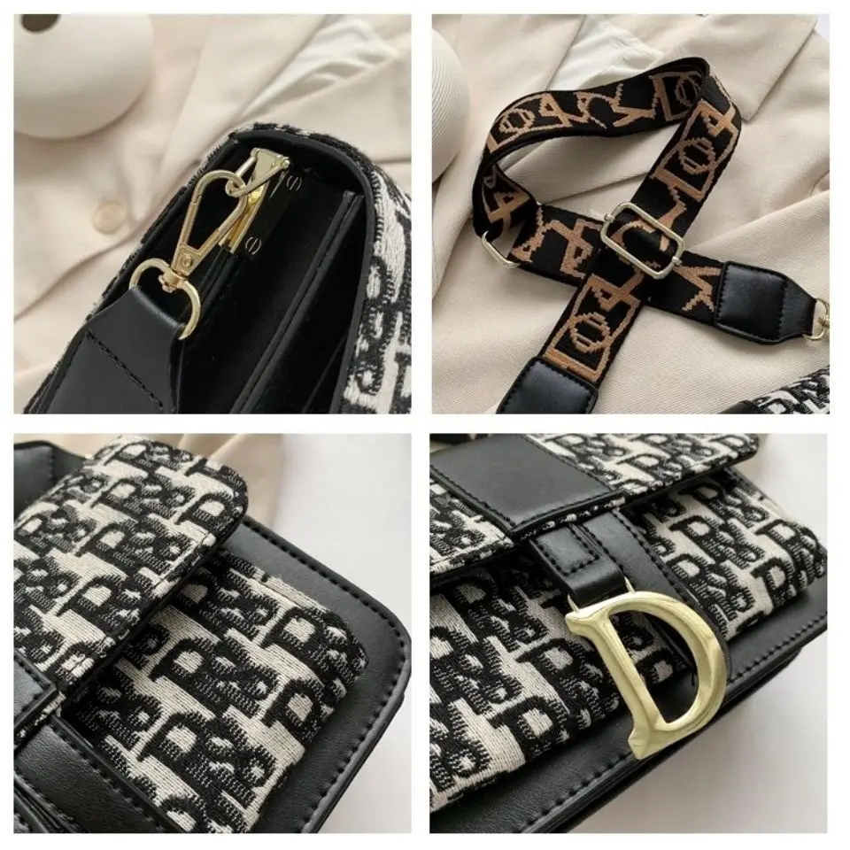 High-end Women's Messenger Bag Shoulder Bag Embroidery Thread Small Square Bag All-match Retro Handbag Fashion Messenger Handbag
High-end Women's Messenger Bag Shoulder Bag Embroidery Thread Small Square Bag All-match Retro Handbag Fashion Messenger Handbag