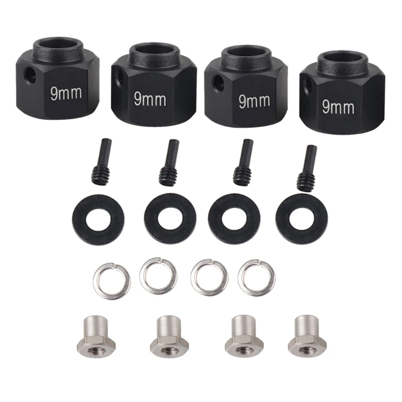 4pcs/set Metal Wheel Hub Widen Hex Coupler Adapter for TRX4 1/10 RC Rock Crawler 634F
4pcs/set Metal Wheel Hub Widen Hex Coupler Adapter for TRX4 1/10 RC Rock Crawler 634F