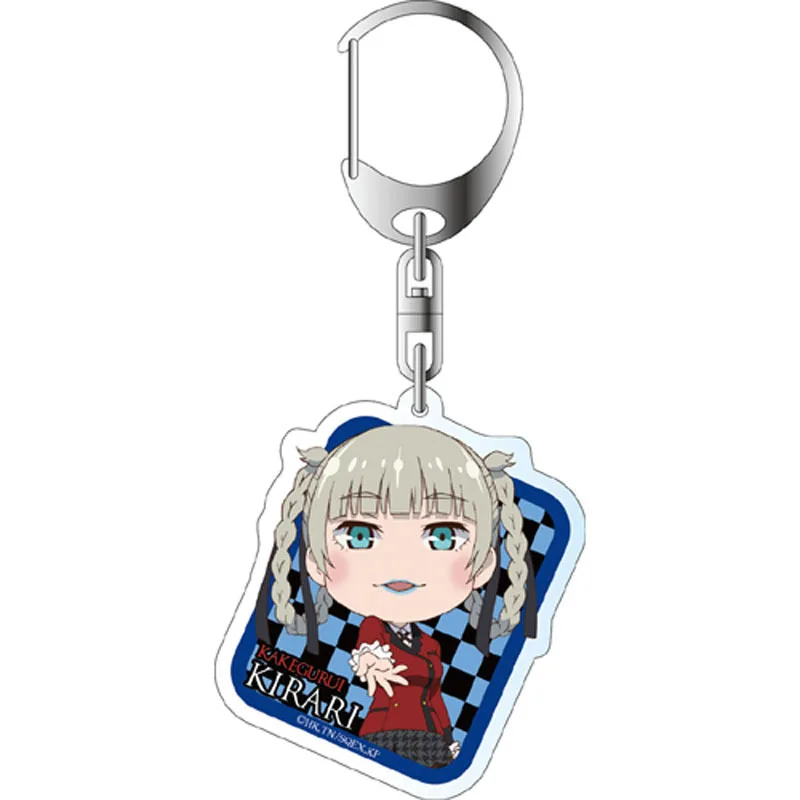 Kakegurui Acrylic Keyring Student Backpack Pendant Car Seat Keychain Exquisite Keychains For Friend's Birthday Present
Kakegurui Acrylic Keyring Student Backpack Pendant Car Seat Keychain Exquisite Keychains For Friend's Birthday Present