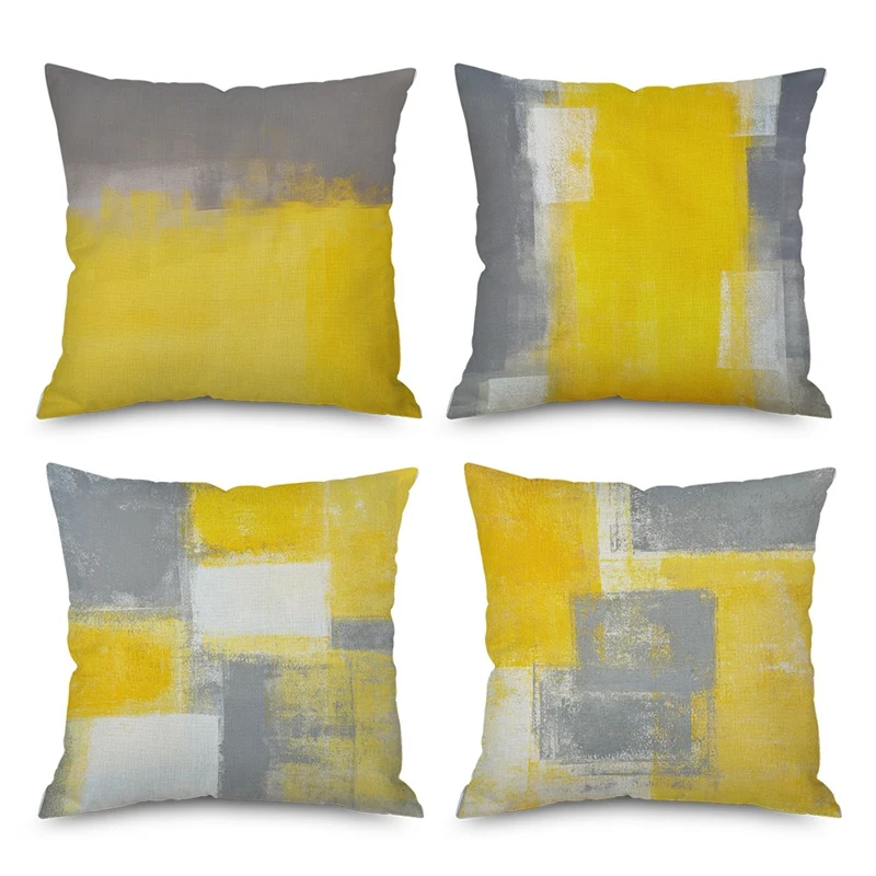 Yellow Abstract Decorative Pillows Case Decor Sofa Cushion Cover Throw Pillowcase 45X45cm
Yellow Abstract Decorative Pillows Case Decor Sofa Cushion Cover Throw Pillowcase 45X45cm