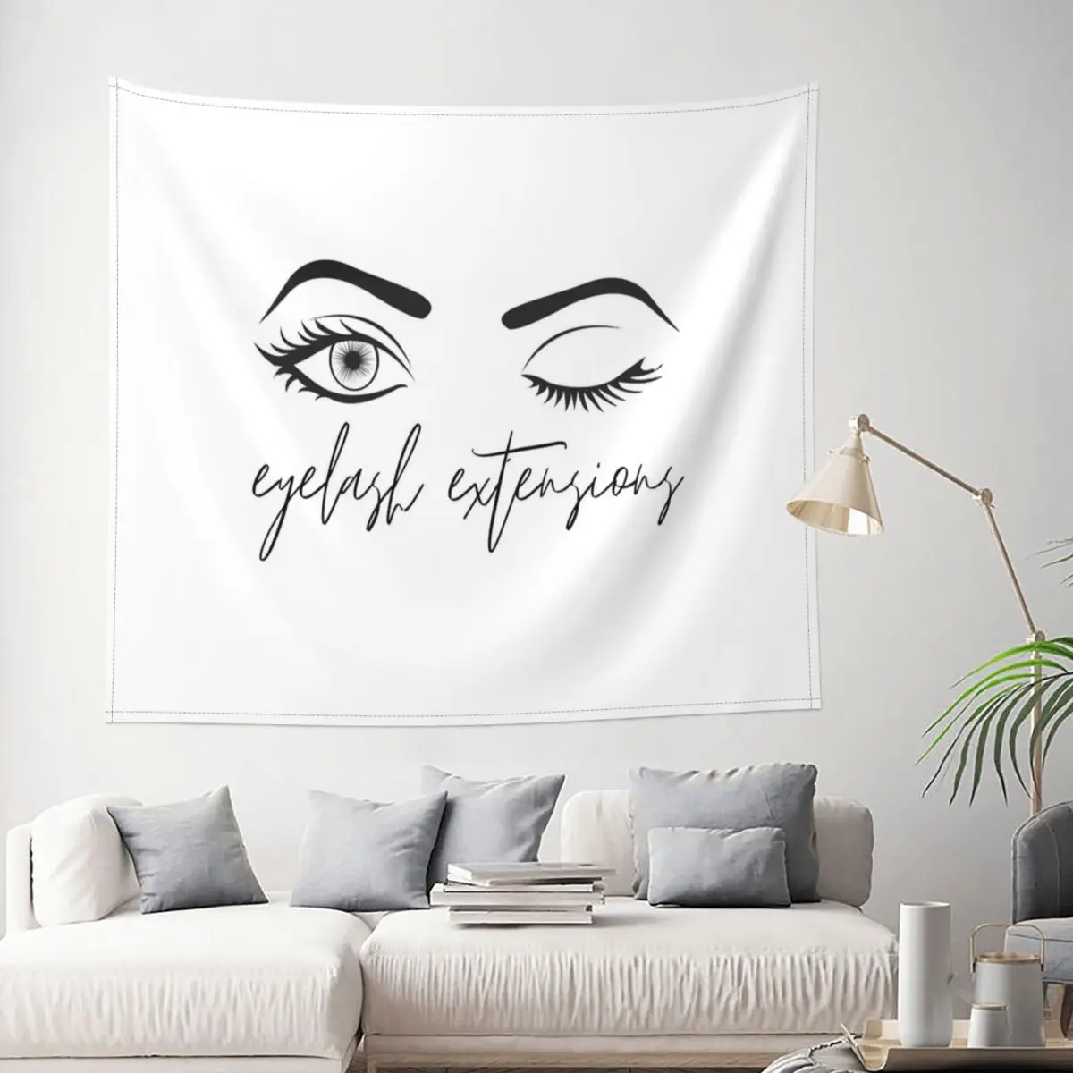 Eyelash Extensions Tapestry Artist Decoration Wall Room Home Decor Hanging Bedroom Kawaii Aesthetic Fashion
Eyelash Extensions Tapestry Artist Decoration Wall Room Home Decor Hanging Bedroom Kawaii Aesthetic Fashion