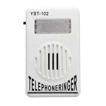 New 95dB Extra-Loud Telephone Ringer Phone Ring Amplifier Ringing Help Strobe Light Bell Sound Landline Ringer Sound Ringtones