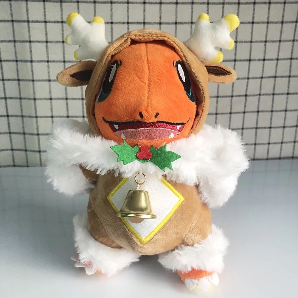 Pokemon Christmas Gift Charmander Plush Toy Can Take Off the Hat Stuffed Doll Cute Exquisite Dinosaur Dragon Toy For Kid
Pokemon Christmas Gift Charmander Plush Toy Can Take Off the Hat Stuffed Doll Cute Exquisite Dinosaur Dragon Toy For Kid