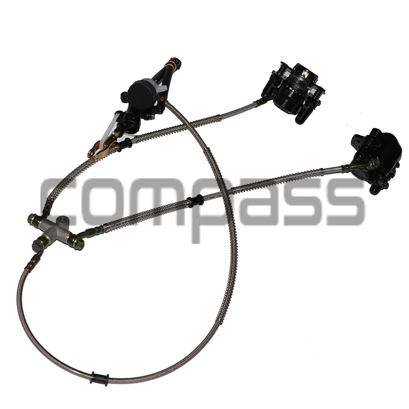 1Set 2 in 1 Foot Lever Hydraulic Disc Brake Fit For 108mm/110mm Disc ATV Electic DIY Bike Go Kart Buggy UTV Scooter Parts
1Set 2 in 1 Foot Lever Hydraulic Disc Brake Fit For 108mm/110mm Disc ATV Electic DIY Bike Go Kart Buggy UTV Scooter Parts