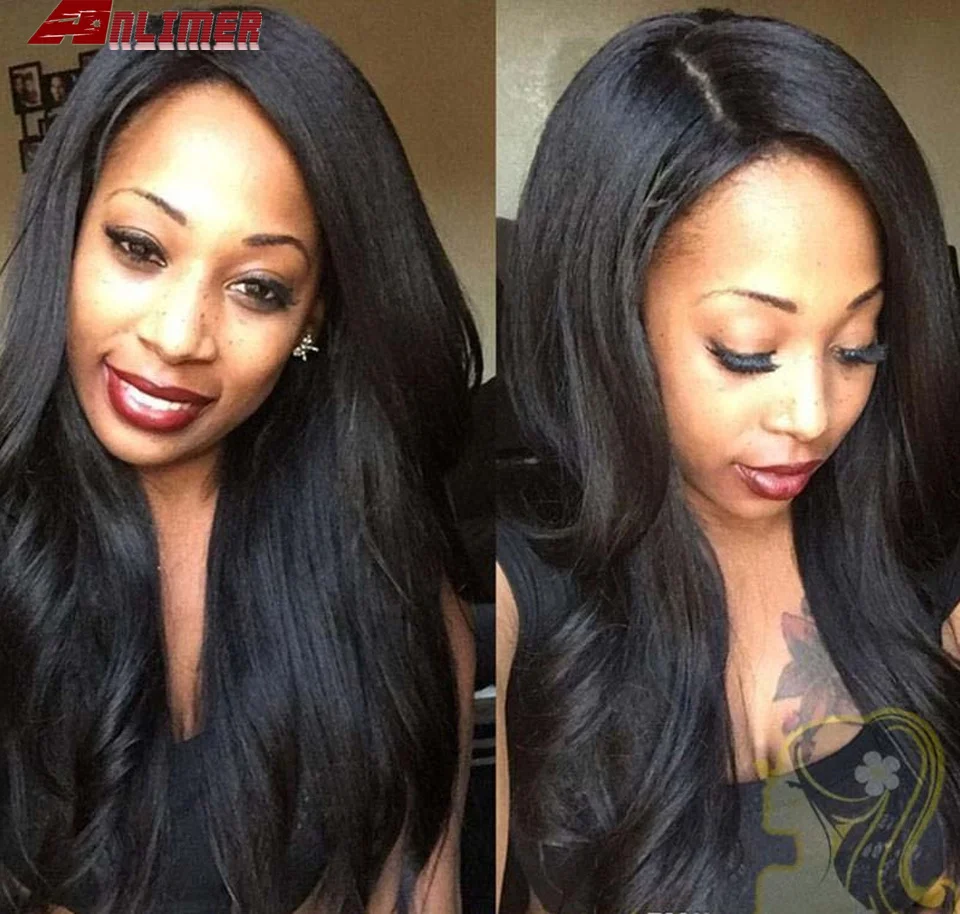 Anlimer 13x4 yaki Straight Wig Glueless Lace Front Human Hair Wigs Brazilian Lace Wig Yaki Human Hair Wigs Remy Hair
Anlimer 13x4 yaki Straight Wig Glueless Lace Front Human Hair Wigs Brazilian Lace Wig Yaki Human Hair Wigs Remy Hair