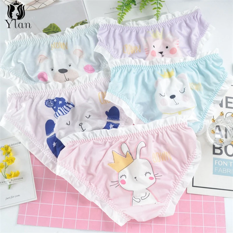 New Women's underwear Seamless Underpants Japanese cartoon kawaii lolita Panties Student Mid-Rise Breathable Milk Silk Briefs 
New Women's underwear Seamless Underpants Japanese cartoon kawaii lolita Panties Student Mid-Rise Breathable Milk Silk Briefs