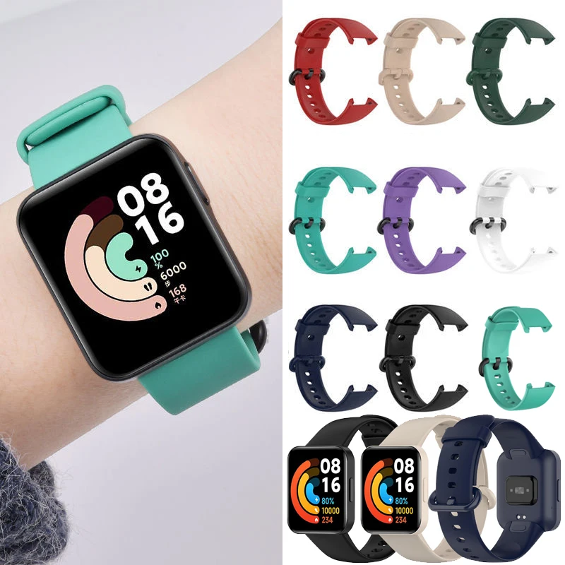Silicone Strap for Xiaomi Mi Watch Lite Global Version SmartWatch Replacement Bracelet Wristband for Redmi Watch 2 Lite Strap
Silicone Strap for Xiaomi Mi Watch Lite Global Version SmartWatch Replacement Bracelet Wristband for Redmi Watch 2 Lite Strap