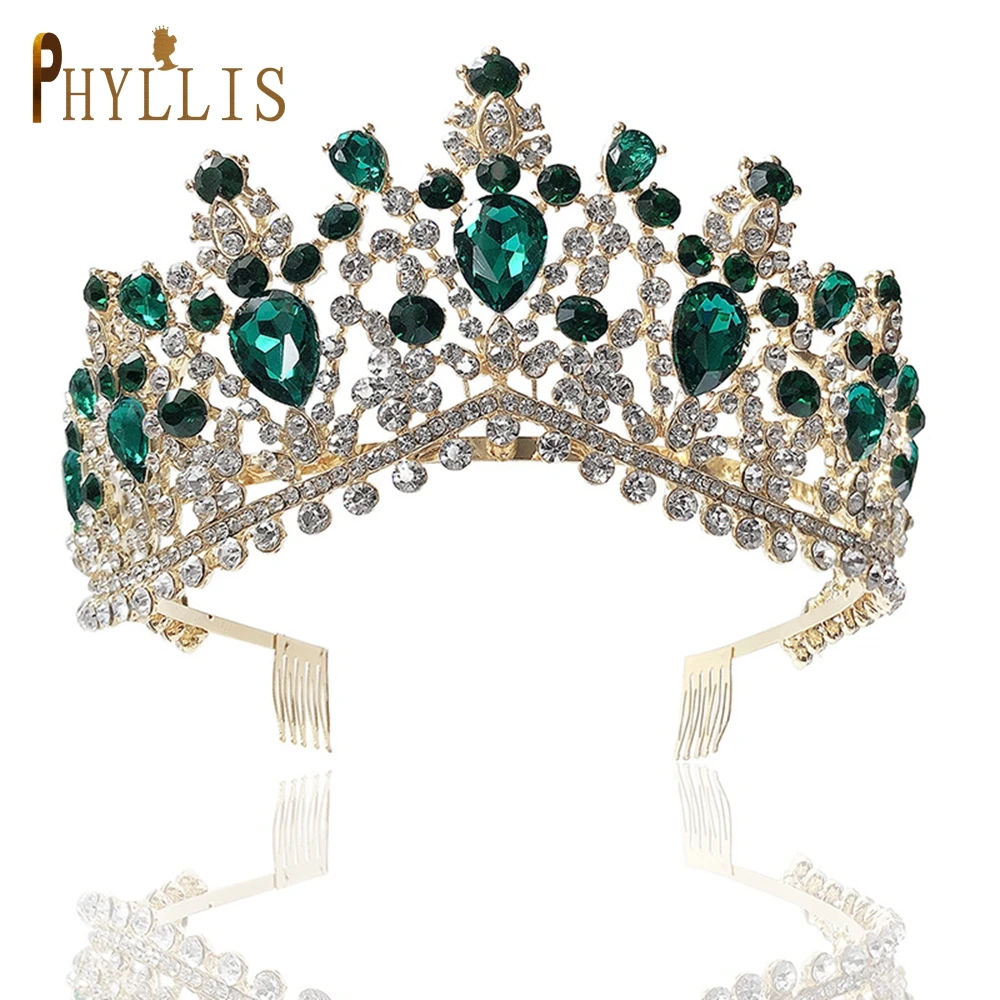 A199 Wedding Hair Accessories Princess Crown with Comb Crystal Women Tiara Baroque Headband Bridal Headwear Queen Diadem
A199 Wedding Hair Accessories Princess Crown with Comb Crystal Women Tiara Baroque Headband Bridal Headwear Queen Diadem