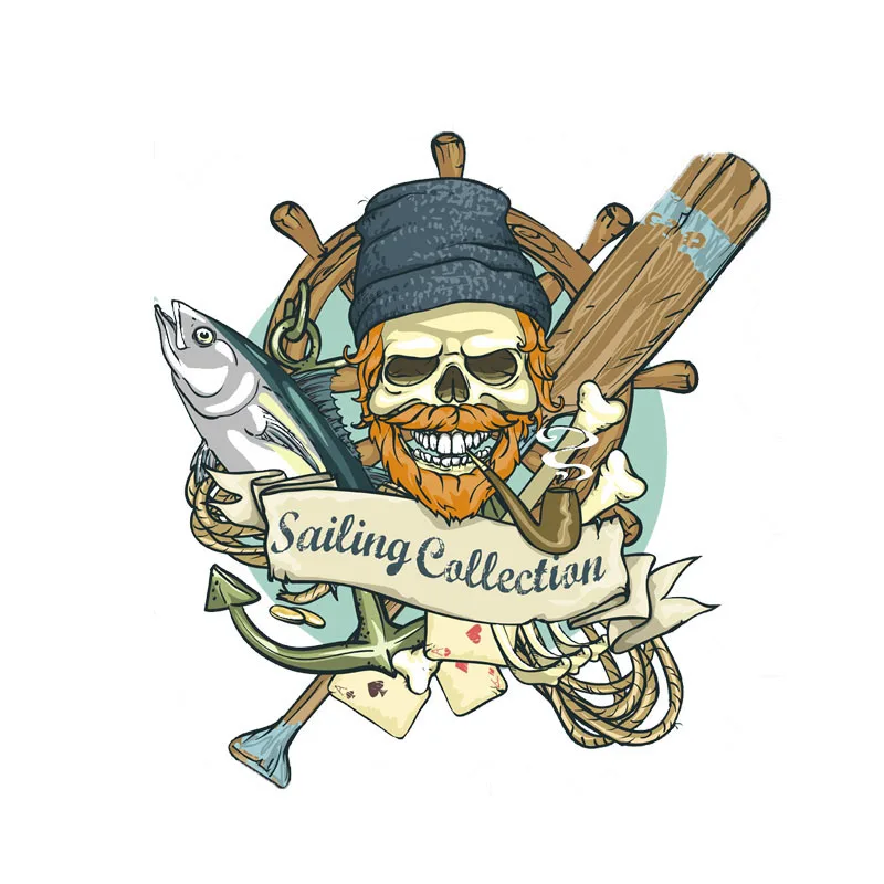 Funny Pirate Pipe Fish Skeleton Rope Car Sticker Sailing Callection Decal Sunscreen Waterproof Cover Scratches 12.2cmX12.8cm
Funny Pirate Pipe Fish Skeleton Rope Car Sticker Sailing Callection Decal Sunscreen Waterproof Cover Scratches 12.2cmX12.8cm