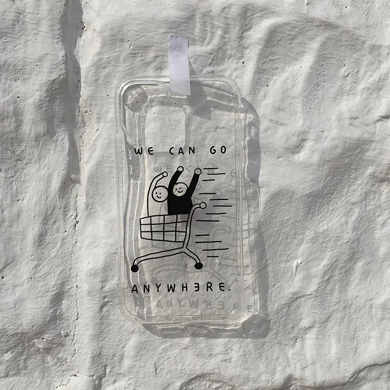 Transparent original fun mobile phone case for iPhone11 12Pro Max mini X XR XS XSMax 8 7 6PluS anti-drop protective back cover
Transparent original fun mobile phone case for iPhone11 12Pro Max mini X XR XS XSMax 8 7 6PluS anti-drop protective back cover