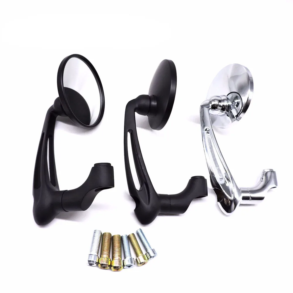 Motorcycle Rearview Side Mirror with 8/10mm Screws Universal Round Retro Modified Motorbike Cafe Racer Rear view Mirrors
Motorcycle Rearview Side Mirror with 8/10mm Screws Universal Round Retro Modified Motorbike Cafe Racer Rear view Mirrors