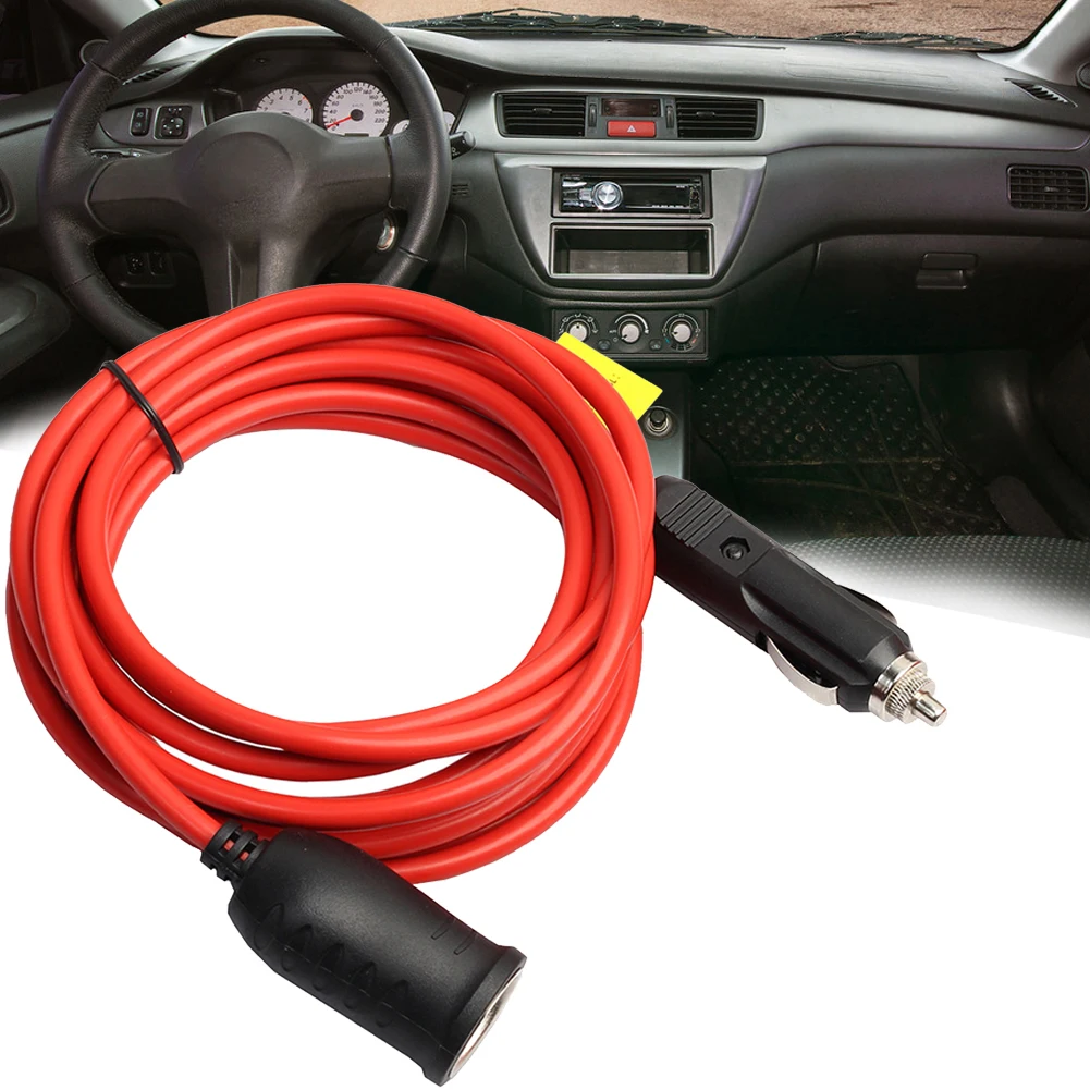 Auto Cigarette Lighter Plug Male to Female Extensions Car Heavy Duty Charger 12ft 12/24V Power Extension Cord With LED Indicator
Auto Cigarette Lighter Plug Male to Female Extensions Car Heavy Duty Charger 12ft 12/24V Power Extension Cord With LED Indicator