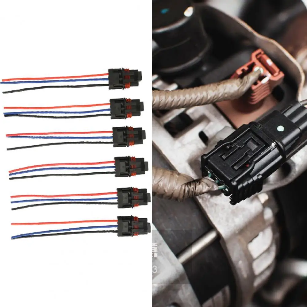 6Pcs Pulse Plug Connector Light Pigtail Plug Convenient Plug Pigtail Connector Plug Connector Power Plug Connector
6Pcs Pulse Plug Connector Light Pigtail Plug Convenient Plug Pigtail Connector Plug Connector Power Plug Connector