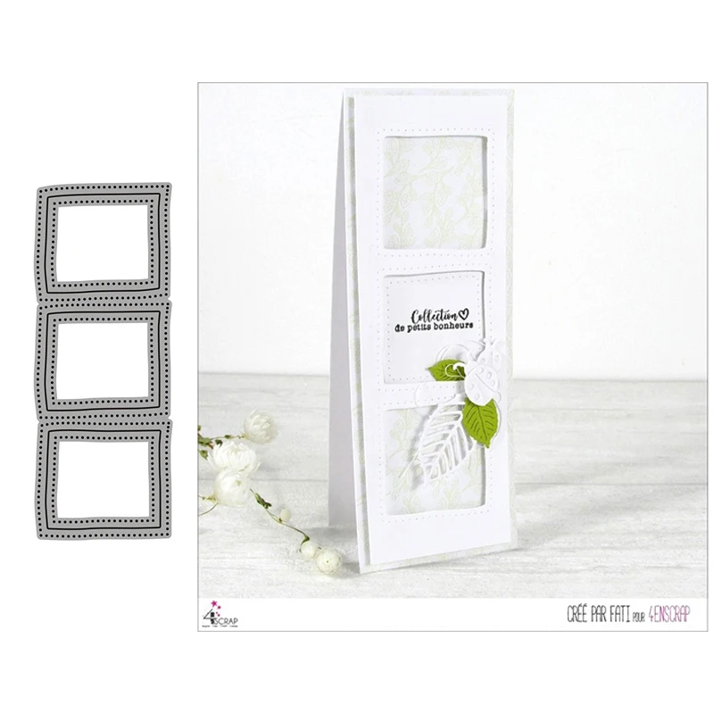 Square Hollow Metal Cutting Dies for Scrapbooking Handmade Mold Cut Stencil New 2021 DIY Card Make Mould Model Craft Decoration
Square Hollow Metal Cutting Dies for Scrapbooking Handmade Mold Cut Stencil New 2021 DIY Card Make Mould Model Craft Decoration
