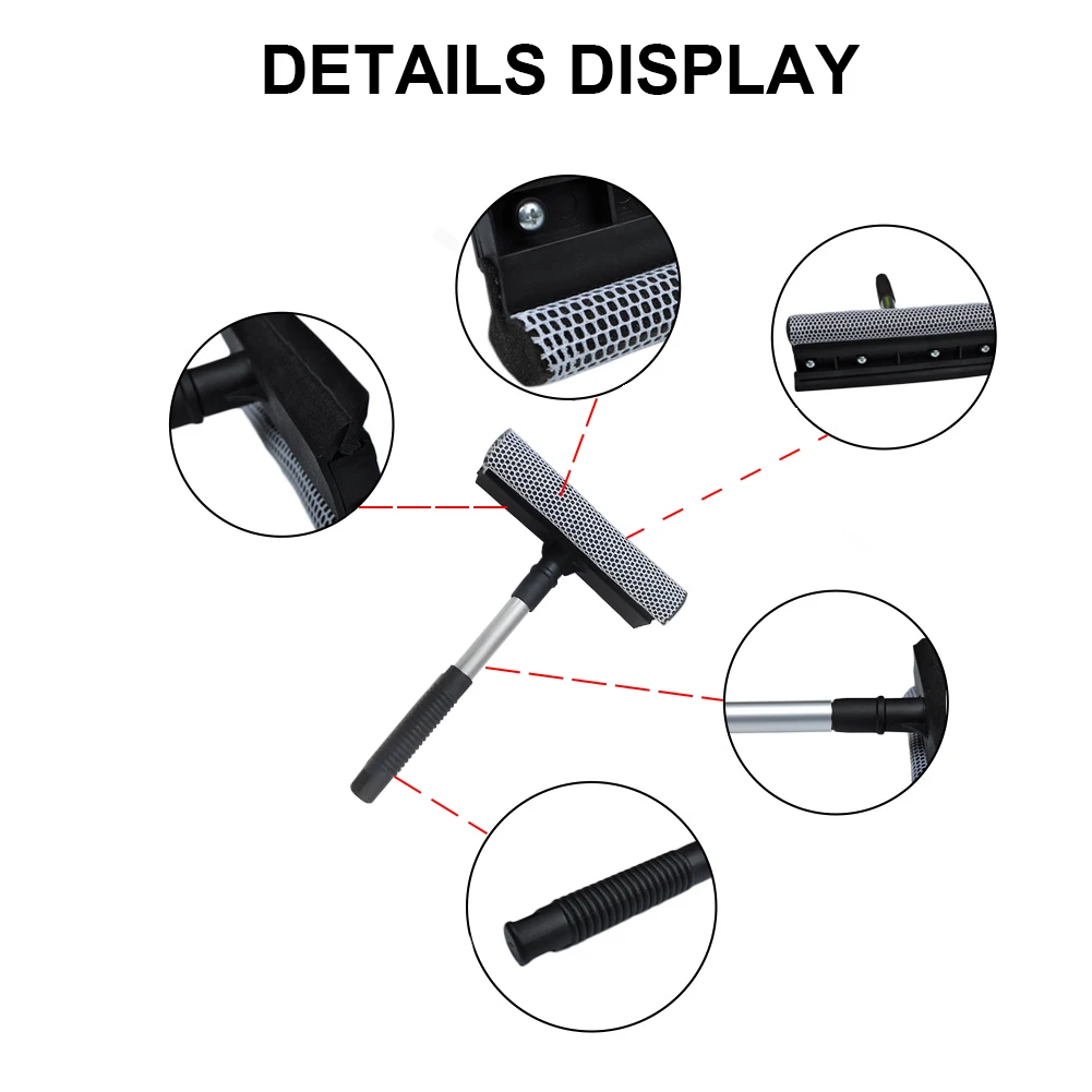 New Hot Car Window Squeegee Window Handle Cleaning Brush Non-Telescopic Rod Glass Squeegee for Home Office Cars Accessories
New Hot Car Window Squeegee Window Handle Cleaning Brush Non-Telescopic Rod Glass Squeegee for Home Office Cars Accessories
