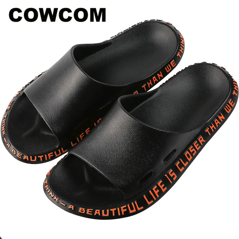 COWCOM Slippers, Men's Summer Lovers Wear Home Fashion Summer Men's Bathroom Bath Non- Slippers Women GYB-LT-1960
COWCOM Slippers, Men's Summer Lovers Wear Home Fashion Summer Men's Bathroom Bath Non- Slippers Women GYB-LT-1960