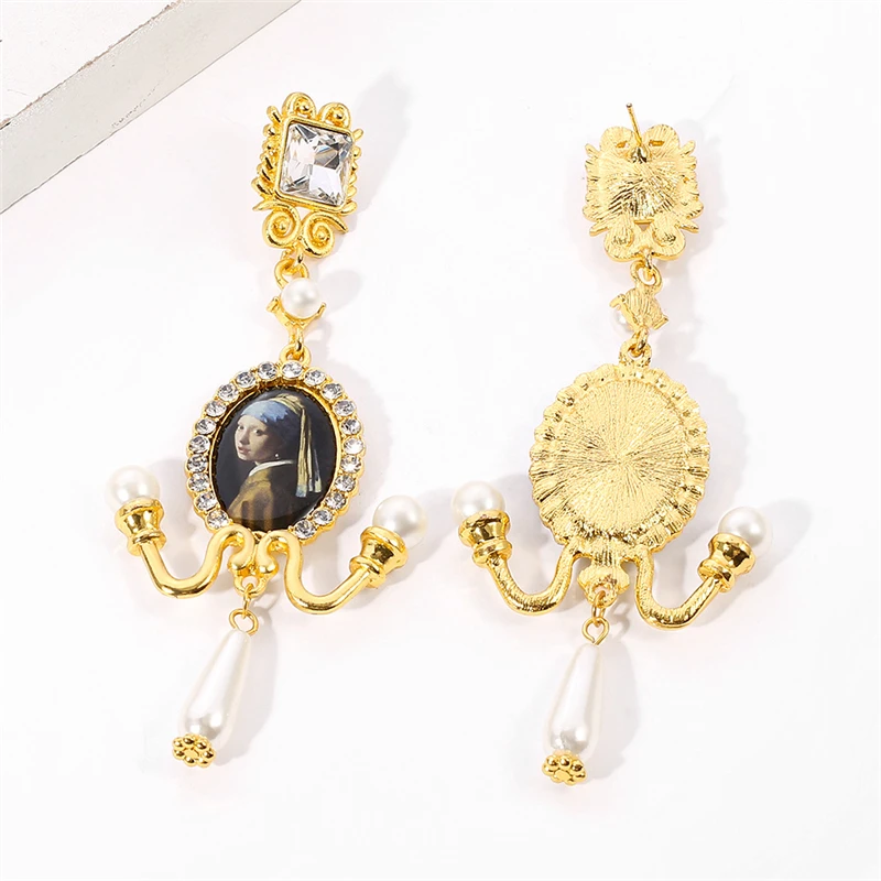 Tianzhe Jewelry Women's Gold Earrings Women's Jewelry Sharp Long Drop Earrings Personality Charm Pendant Brown Pendant Gothic Em
Tianzhe Jewelry Women's Gold Earrings Women's Jewelry Sharp Long Drop Earrings Personality Charm Pendant Brown Pendant Gothic Em