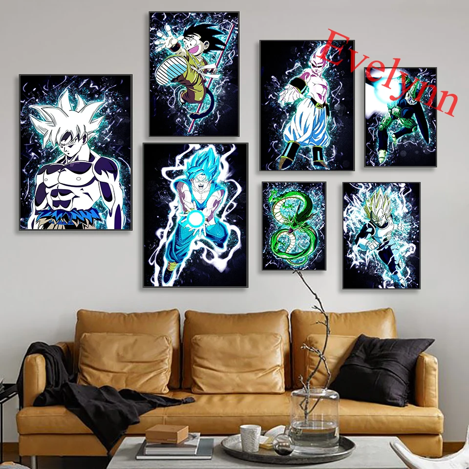 Dragon Ball Anime Poster and Prints on Canvas Wall Art Picture for Living Room Cuadros Home Decor Japanese Cartoon goku Painting
Dragon Ball Anime Poster and Prints on Canvas Wall Art Picture for Living Room Cuadros Home Decor Japanese Cartoon goku Painting