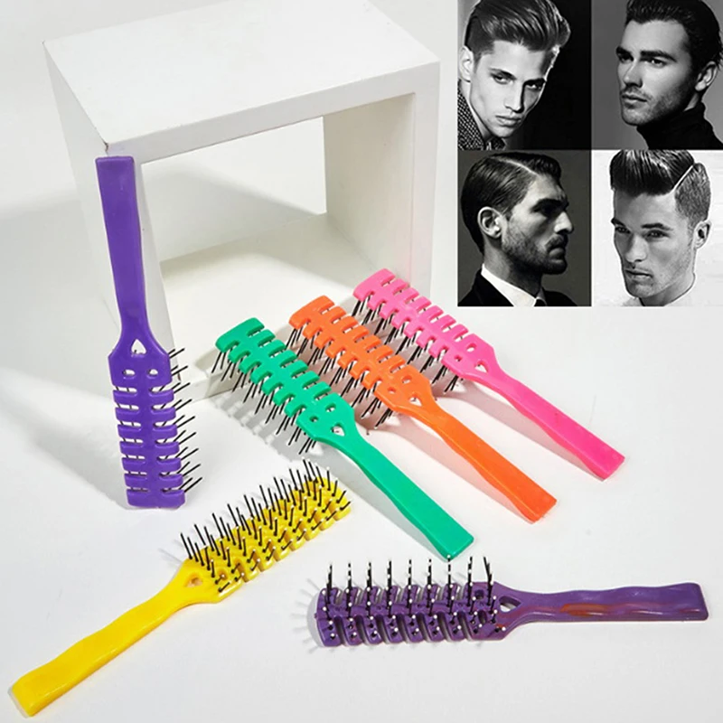 Men Plastic Vent Hair Brush Comb Anti-Static Massage Hair Care Ribs Comb Back Hair Curly Hair Styling Salon Ribs Nine-Row Comb
Men Plastic Vent Hair Brush Comb Anti-Static Massage Hair Care Ribs Comb Back Hair Curly Hair Styling Salon Ribs Nine-Row Comb