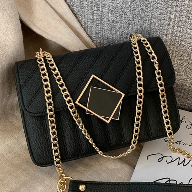 Scrub Leather Brand Designer Shoulder Simple Bags For Women 2021 New Chain PU Luxury Crossbody Bag Female Fashion Small Handbags
Scrub Leather Brand Designer Shoulder Simple Bags For Women 2021 New Chain PU Luxury Crossbody Bag Female Fashion Small Handbags