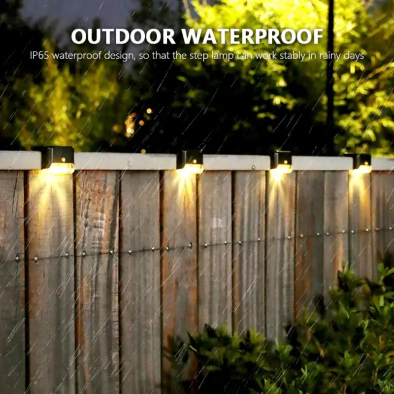 1/5/10pcs LED Solar Stair Light IP55 Waterproof Outdoor Garden Passage Courtyard Terrace Guardrail Step Light Landscape Light
1/5/10pcs LED Solar Stair Light IP55 Waterproof Outdoor Garden Passage Courtyard Terrace Guardrail Step Light Landscape Light