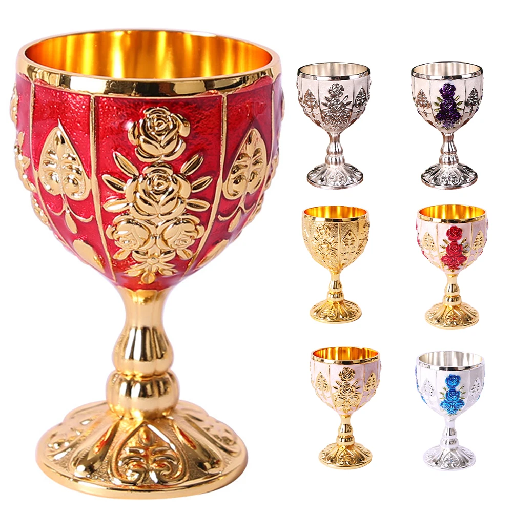 30ML Wine Glasses Champagne Glasses Beverage Goblet Cocktail Cup Gold Vintage European Style Creative Gift For Bar Home Decor
30ML Wine Glasses Champagne Glasses Beverage Goblet Cocktail Cup Gold Vintage European Style Creative Gift For Bar Home Decor