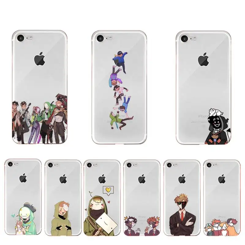 Dream Smp Phone Case For iPhone X XS MAX 6 6s 7 7plus 8 8Plus 5 5S SE 2020 XR 11 12pro max Clear Coque
Dream Smp Phone Case For iPhone X XS MAX 6 6s 7 7plus 8 8Plus 5 5S SE 2020 XR 11 12pro max Clear Coque