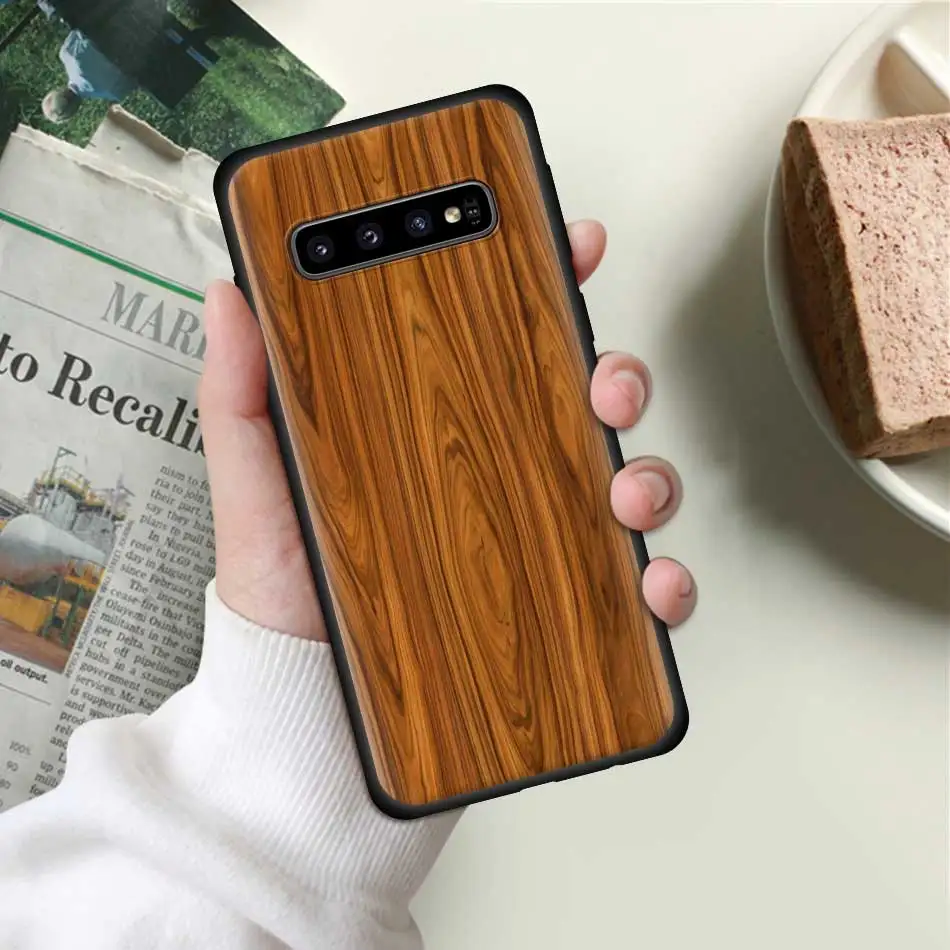 Luxurious Wood Grain Black Soft Cases for Samsung Galaxy S20 S10 Note 20 Ultra 5G 10 9 Lite S10e S8 S9 Plus Silicon Phone Cover
Luxurious Wood Grain Black Soft Cases for Samsung Galaxy S20 S10 Note 20 Ultra 5G 10 9 Lite S10e S8 S9 Plus Silicon Phone Cover