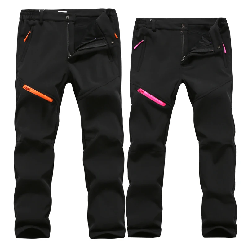 Winter Outdoor Men Women Soft Shell Fleece Trousers Waterproof Windproof Skiing Thermal Pants Fishing Hiking Female Trousers
Winter Outdoor Men Women Soft Shell Fleece Trousers Waterproof Windproof Skiing Thermal Pants Fishing Hiking Female Trousers
