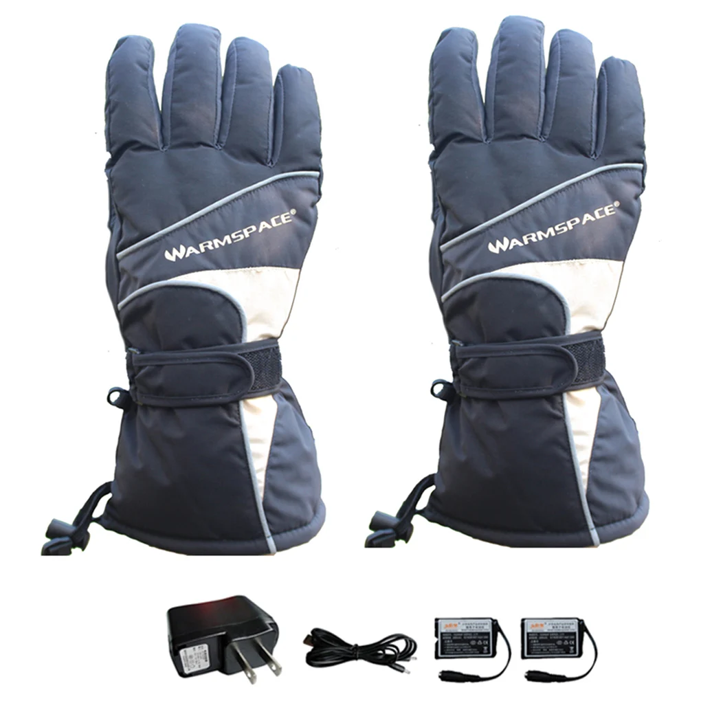 1 Pair Rechargeable Heated Gloves Women Men USB Electric Winter Waterproof Warm Gloves US/EU Plug
1 Pair Rechargeable Heated Gloves Women Men USB Electric Winter Waterproof Warm Gloves US/EU Plug