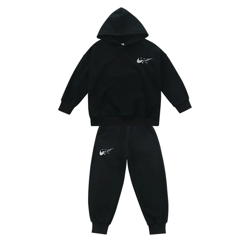 Solid Spring Autumn Boys Clothing SuitsSweatshirts+ Pants 2pcs/Set Kids Jacket Teenager Sport School Outfits Tracksuit High Qu
Solid Spring Autumn Boys Clothing SuitsSweatshirts+ Pants 2pcs/Set Kids Jacket Teenager Sport School Outfits Tracksuit High Qu